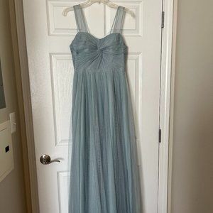 Revelry Pippa Tulle Dress Size 4 in Powder Sky Blue
